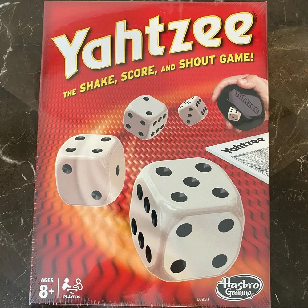 Yahtzee SEALED Classic‎ Board Game for Kids Toys Traditonal Hobbies